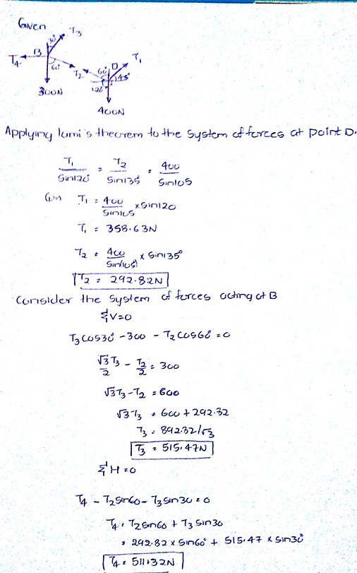 state and prove lami's theorem pdf